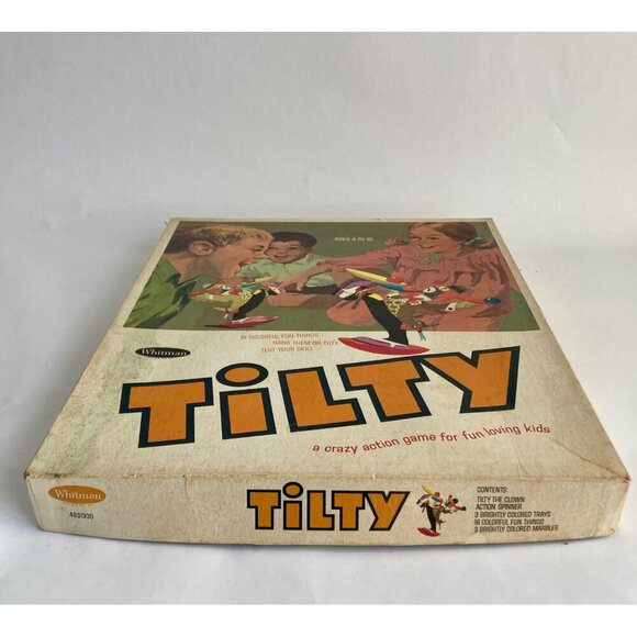 Vintage 1967 Whitman Tilty Balancing Clown Game RARE! - Picture 4 of 8